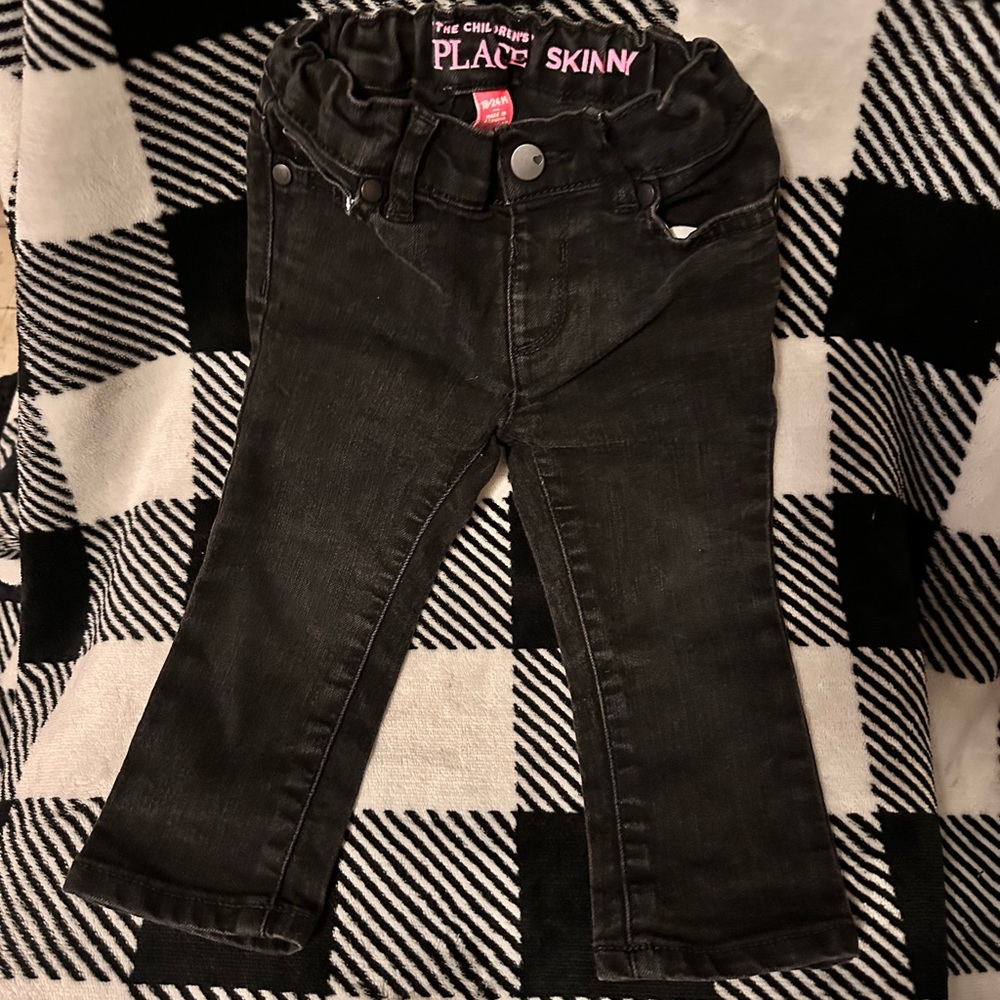 Infant size 18-24M Children’s Place Black Skinny Jeans